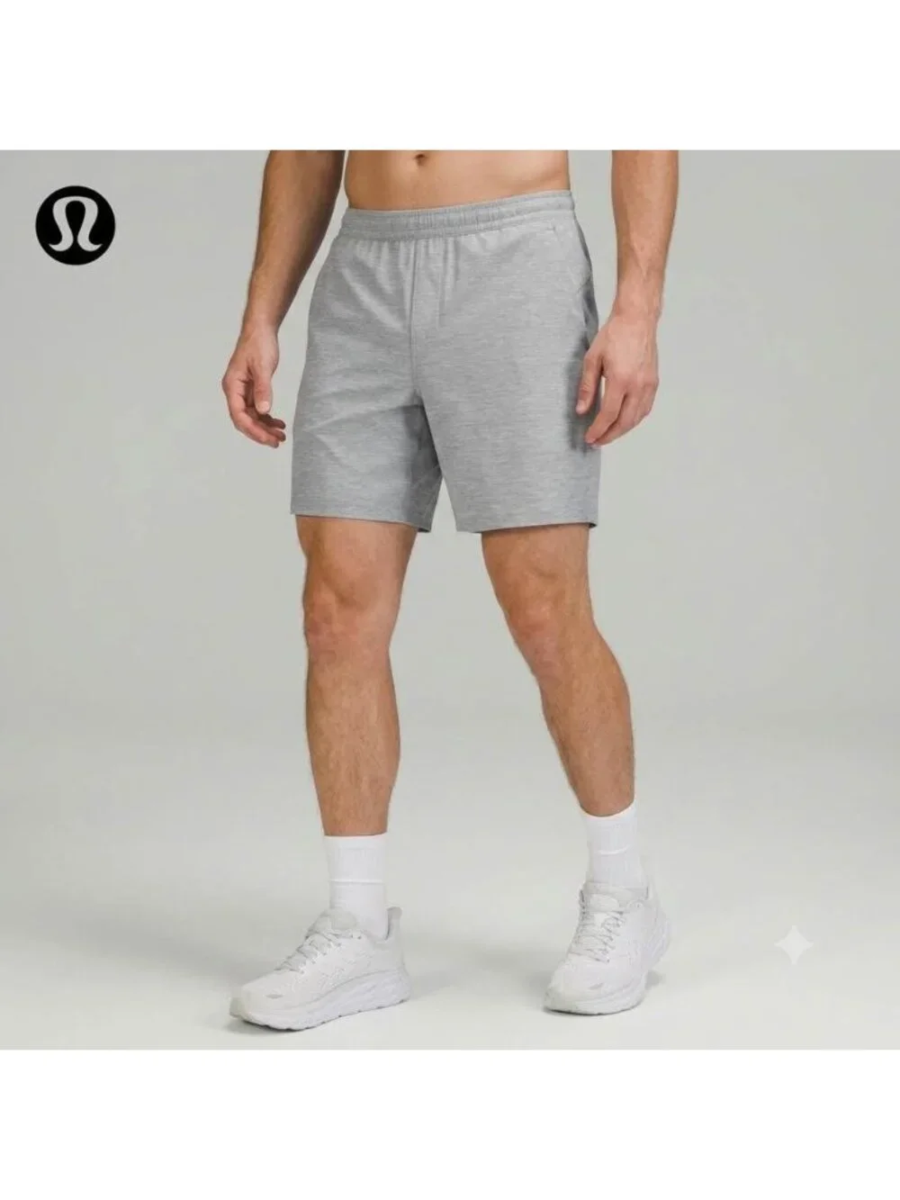 Lululemon Pace Breaker Shorts Gray Men Large 7